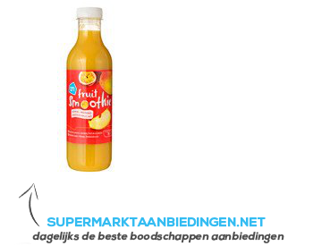 AH Smoothie appel- mango- passievrucht aanbieding