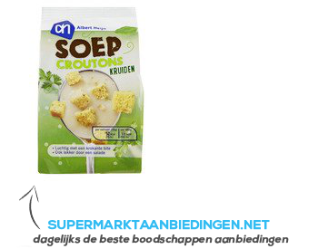 AH Soepcroutons kruiden aanbieding