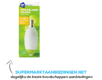 AH Spaarlamp kaars 3W kleine fitting aanbieding