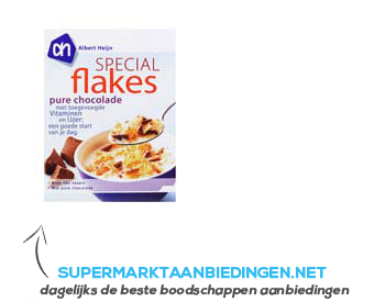 AH Special flakes chocolade aanbieding