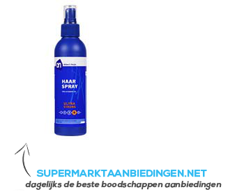 AH Spray hairstyling ultra strong aanbieding