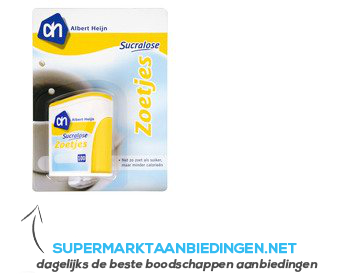 AH Sucralose zoetjes aanbieding