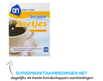 AH Sucralose zoetjes navul aanbieding