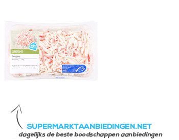 AH Surimi snippers aanbieding