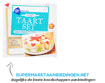 AH Taart set aanbieding