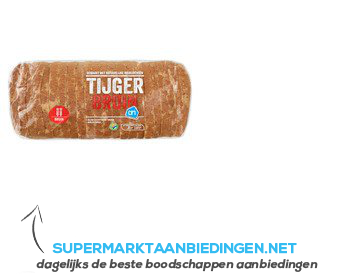 AH Tijgerbrood bruin half aanbieding