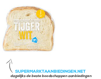 AH Tijgerbrood wit half aanbieding