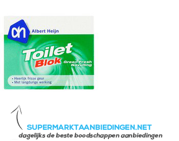 AH Toiletblok dennen navul aanbieding