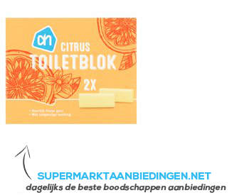 AH Toiletblok vast navul citrus aanbieding