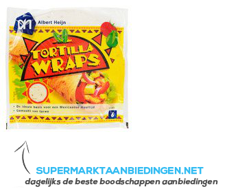 AH Tortillas aanbieding