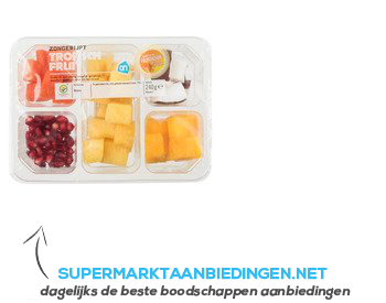 AH Tropische fruitproeverij aanbieding