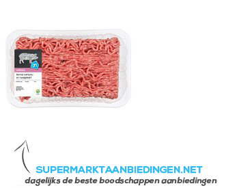 AH Varkens-rundergehakt aanbieding