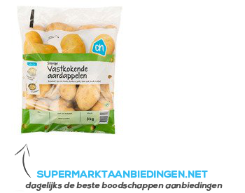 AH Vastkokende aardappelen aanbieding