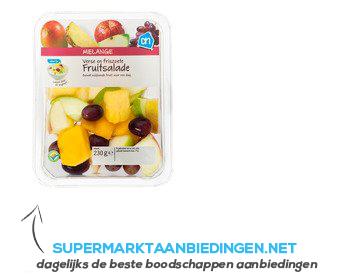 AH Verse fruitsalade aanbieding