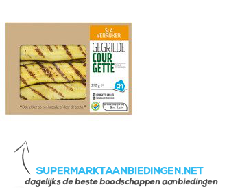 AH Verse gegrilde courgette aanbieding