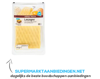 AH Verse lasagnebladen aanbieding