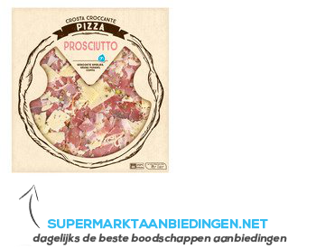 AH Verse pizza prosciutto aanbieding