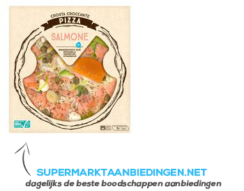 AH Verse pizza salmone aanbieding