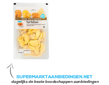 AH Verse tortelloni con formaggio e noci aanbieding