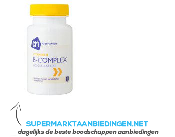 AH Vitamine B complex 50 mg aanbieding