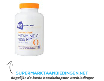 AH Vitamine C 1000 aanbieding