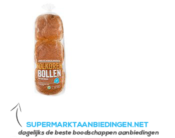 AH Volkoren bollen aanbieding