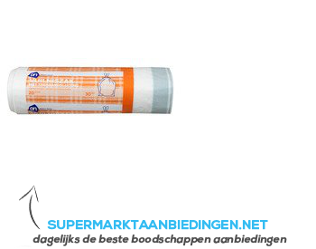 AH Vuilniszakken 30 liter trekband aanbieding