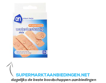 AH Waterbestendige pleister mix aanbieding