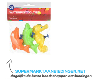 AH Waterpistooltjes dolfijn aanbieding