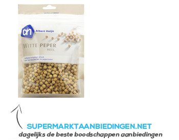 AH Witte peper heel aanbieding