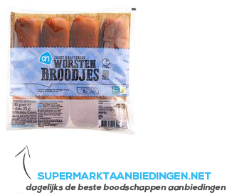 AH Worstenbroodjes aanbieding