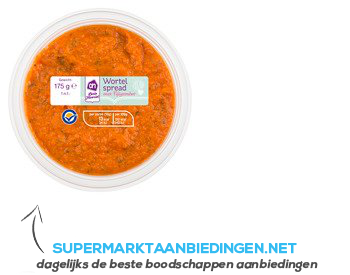 AH Wortelspread met Fijigember aanbieding