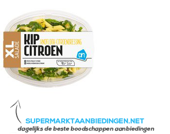 AH XL pastasalade kip citroen aanbieding