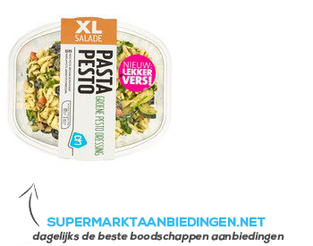 AH XL pastasalade pesto aanbieding