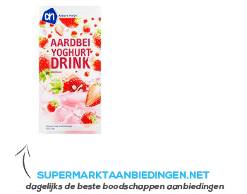 AH Yoghurtdrink aardbei