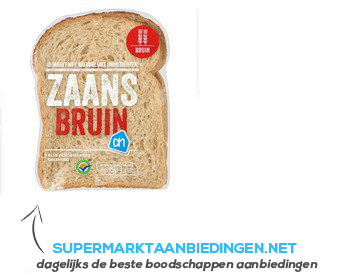 AH Zaanse snijder bruin half aanbieding