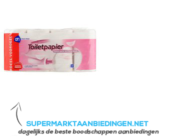 AH Zacht & extra sterk toiletpapier 4-lagen aanbieding