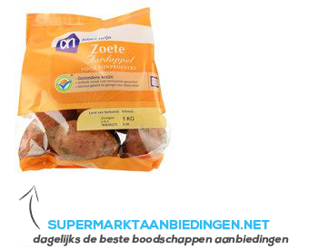 AH Zoete aardappelen aanbieding