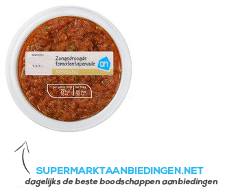 AH Zongedroogde tomatentapenade aanbieding