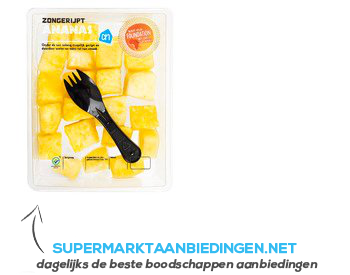 AH Zongerijpt ananas aanbieding