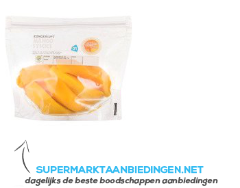 AH Zongerijpte mango sticks aanbieding