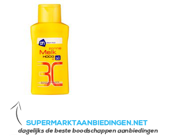 AH Zonnemelk factor 30 aanbieding