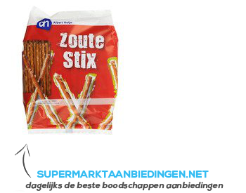 AH Zoute stix aanbieding