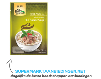 AHG Vietnamese pho noodle soup aanbieding