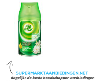 Airwick Freshmatic max white flowers navul aanbieding