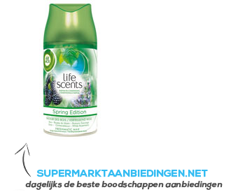 Airwick Life scents verfrissend woud starter aanbieding