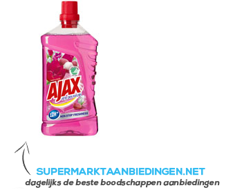 Ajax Allesreiniger tulp-lychee aanbieding