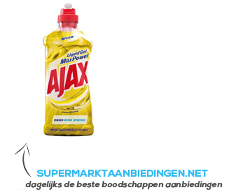 Ajax Liquid gel lemon aanbieding