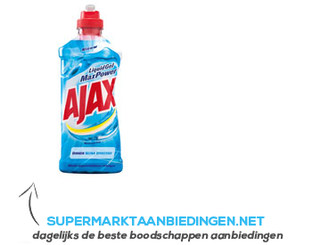 Ajax Liquid gel waterfall aanbieding