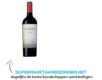 Alamos Malbec aanbieding